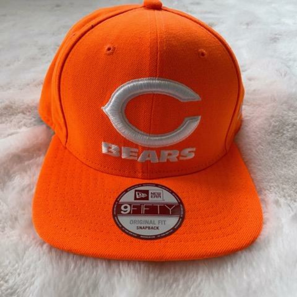New Era Orange Chicago Bears 9Fifity Snapback